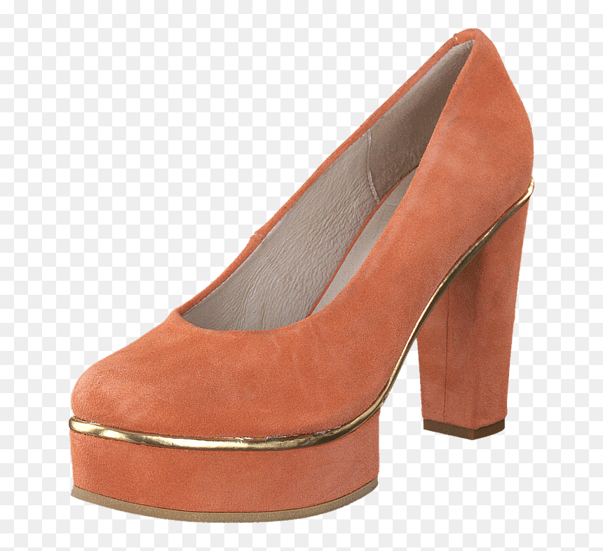 Transparent Gold Heels Png - Shoe, Png Download - gold heels png