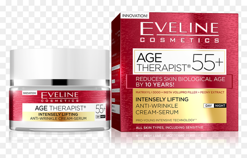 Anti Aging Eveline Cream, HD Png Download - wrinkle png