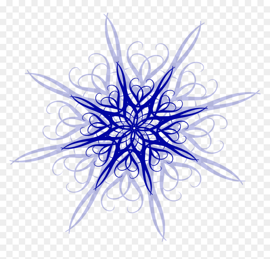 Transparent Snoflake Png - Motif, Png Download - snoflake png