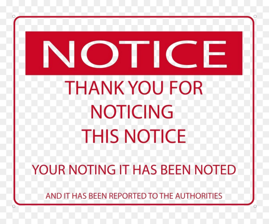 Notice Png Photos - Thank You For Taking Notice, Transparent Png - pink thank you png
