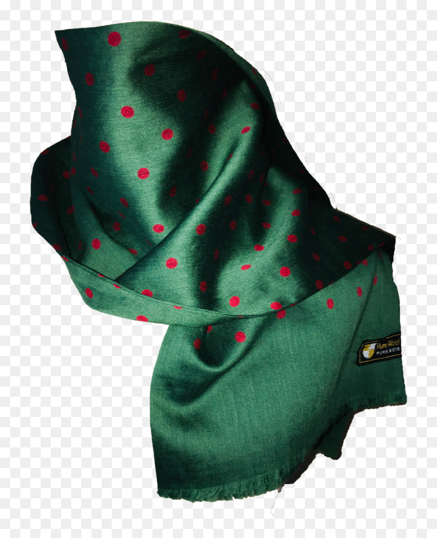 Scarf, HD Png Download - red dots png