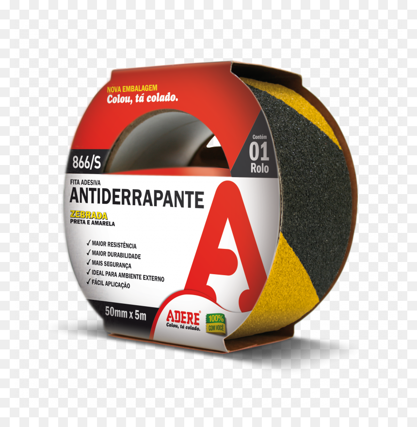 Antislip Tape 866 Zebra - Black, HD Png Download - fita png