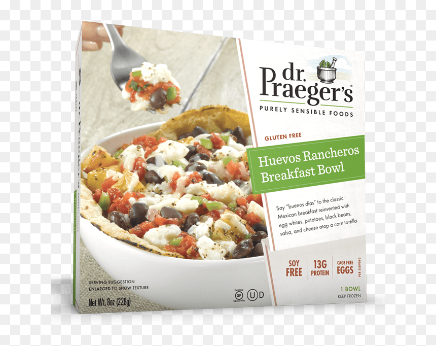 Praeger"s Huevos Rancheros Breakfast Bowl Package - Dr. Praeger's, HD Png Download - huevos png