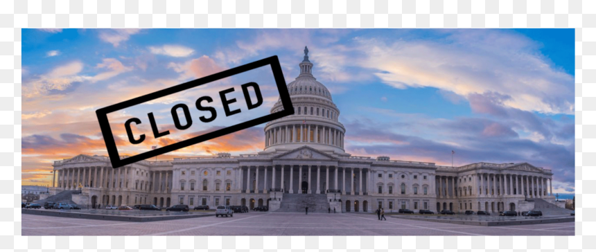 Thumbnail - U.s. Capitol, HD Png Download - shutdown png