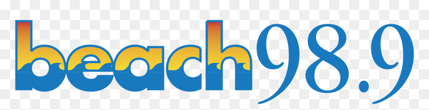 Beach 98 9 Logo Png Transparent - 938, Png Download - beach vector png