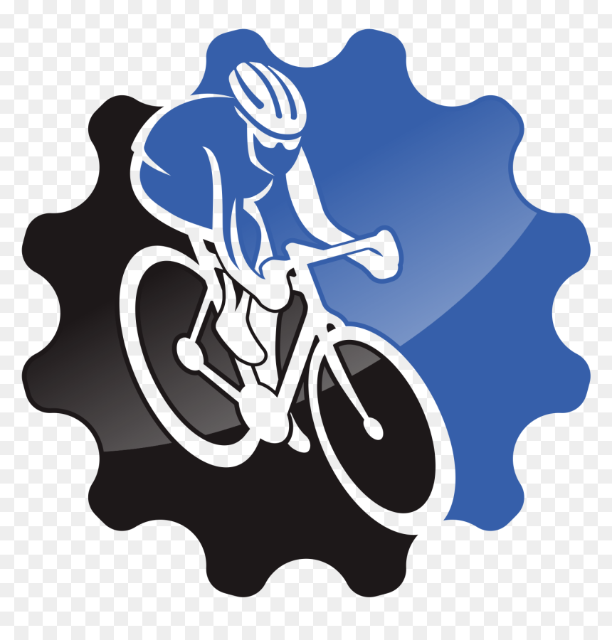 If Diep Io Was Like Pokemon, HD Png Download - cyclist silhouette png