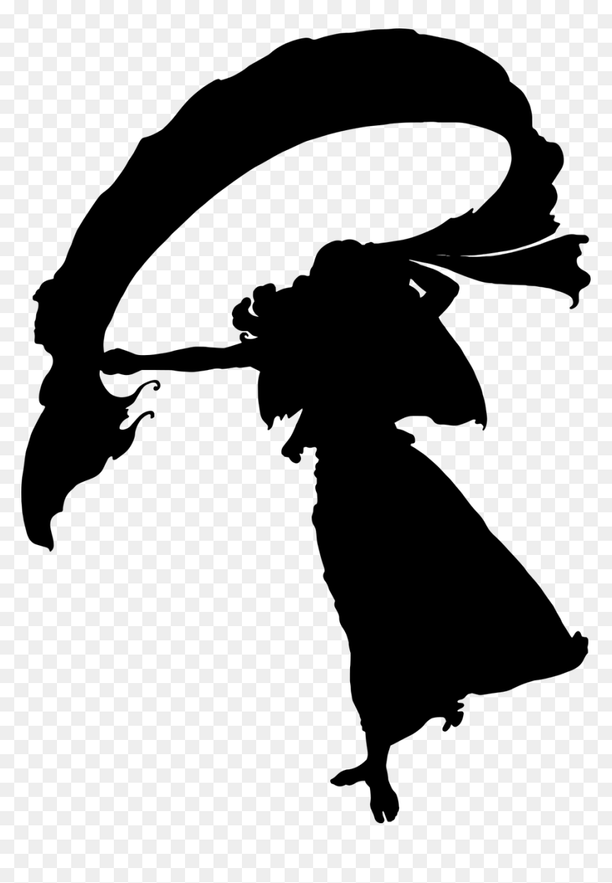 Silhouette, HD Png Download - people shadow png