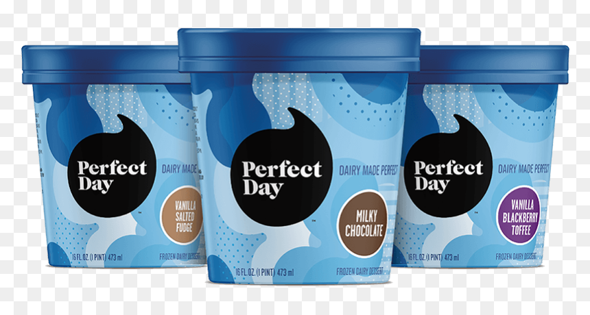 Taste The Magic 3-pint Bundle - Perfect Day Ice Cream, HD Png Download - dairy png