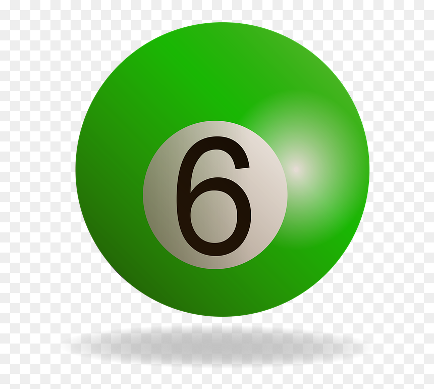 Number, HD Png Download - green ball png