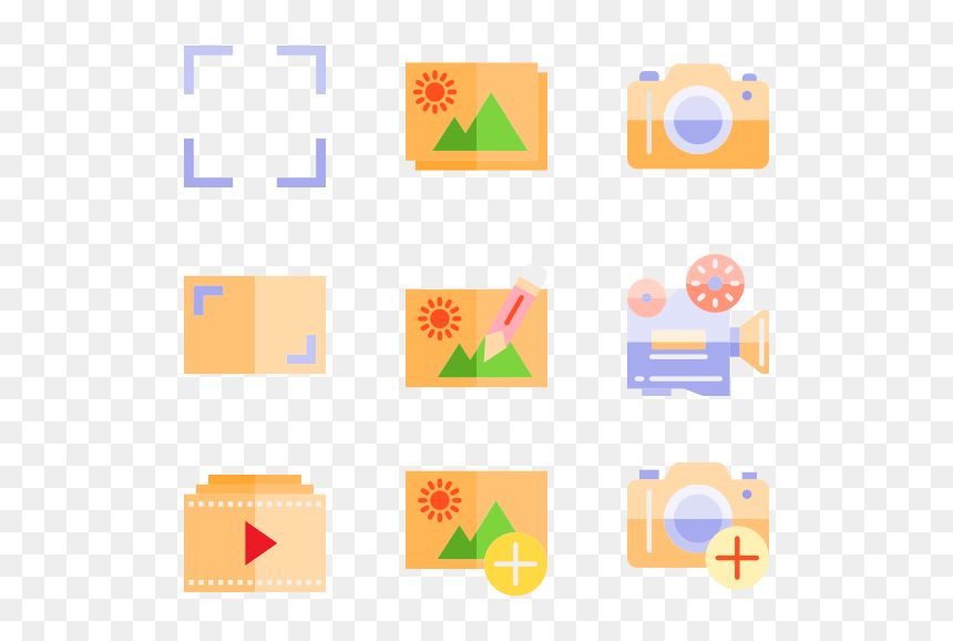 Clip Art, HD Png Download - film strip vector png