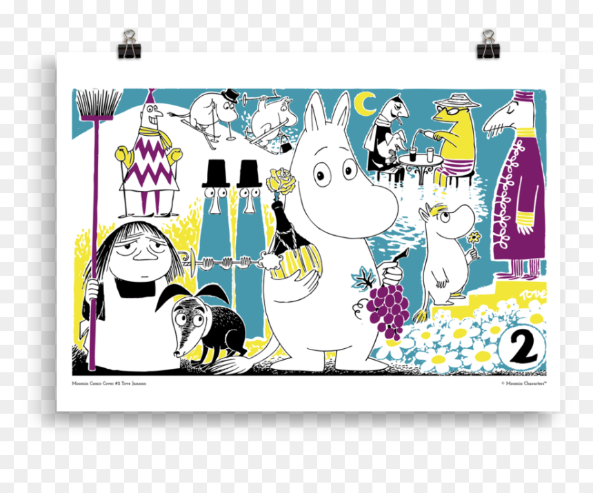 Moomin Art Tove Jansson, HD Png Download - comic books png