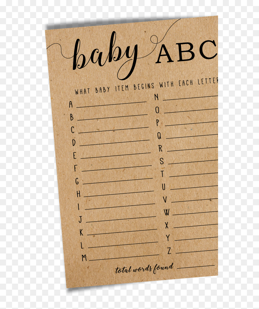 Handwriting, HD Png Download - kraft paper png