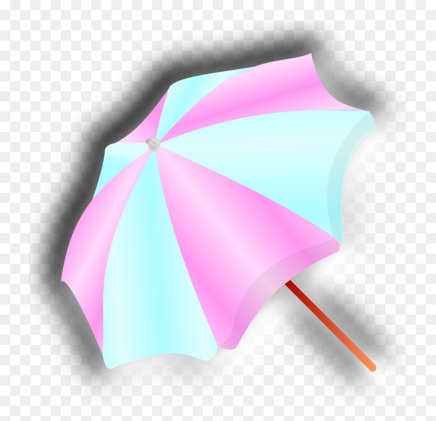 Pink,line,umbrella - Sun Shade Png, Transparent Png - blue umbrella png