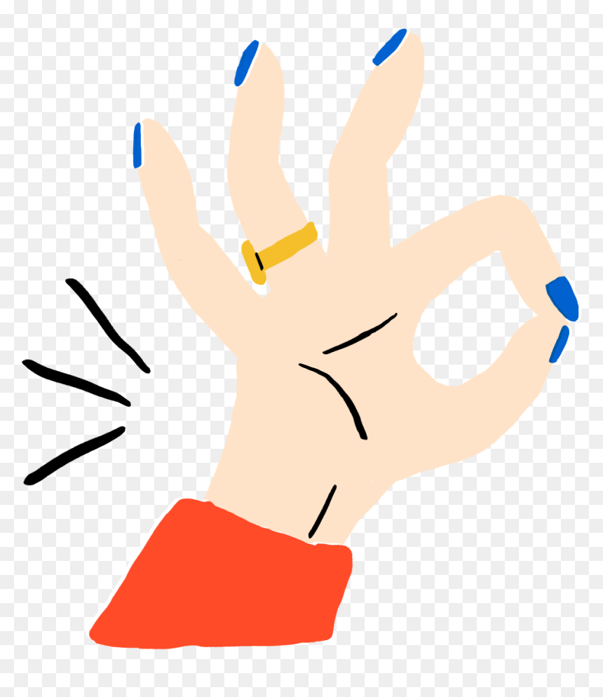 Okay Hand Sign Png, Transparent Png - okay hand sign png