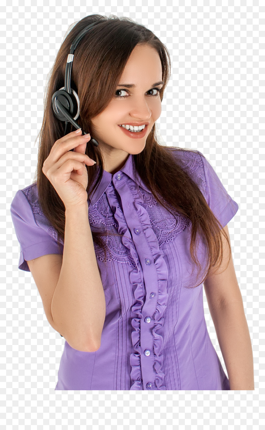 Woman Listening Music - Women With Headset Png, Transparent Png - listening to music png
