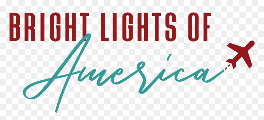 Bright Lights Of America - 飞机 场 标志, HD Png Download - bright lights png