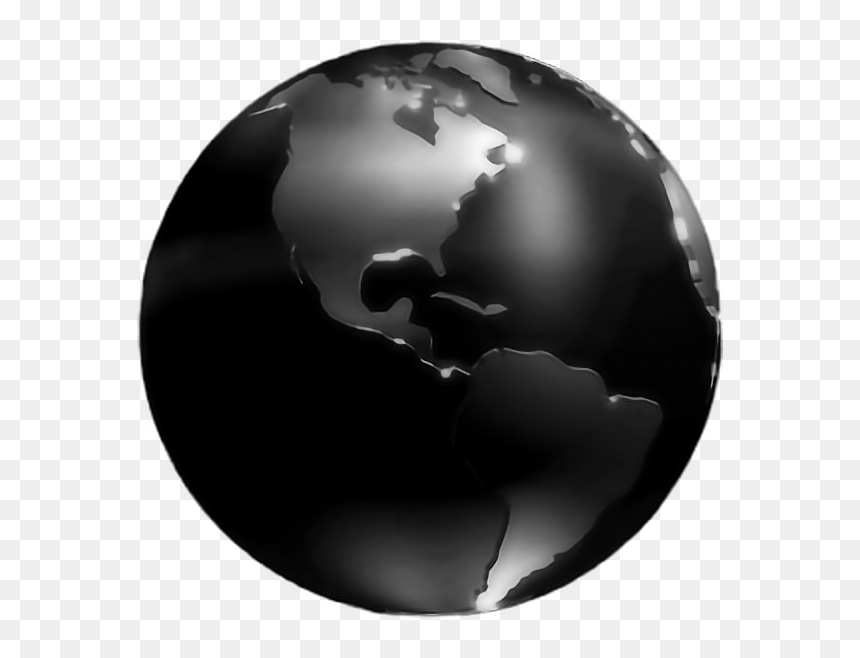 #earth #tierra #planet #planeta #mundo #world #globo - Globe I Gold Color, HD Png Download - globo terraqueo png