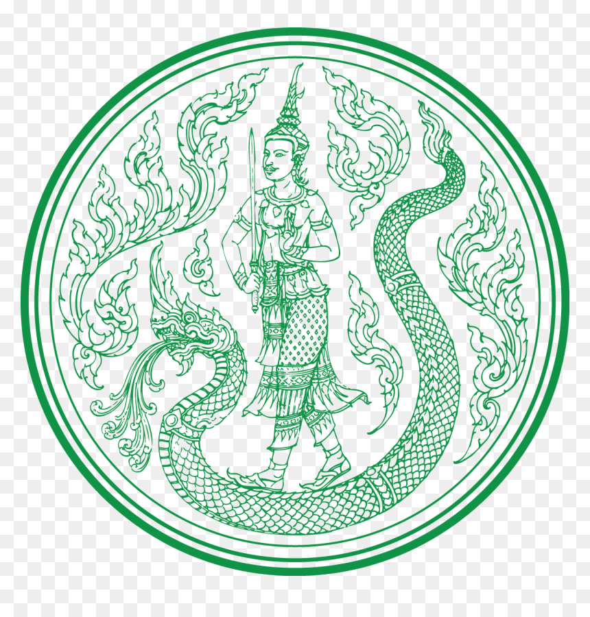 Emblem Of Moac, Thailand - กระทรวง เกษตรและสหกรณ์ การเกษตร, HD Png Download - thai png