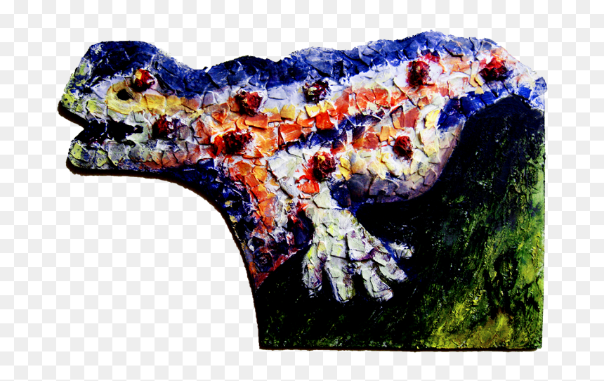 Drac Parc Guell Png, Transparent Png - pintura salpicada png