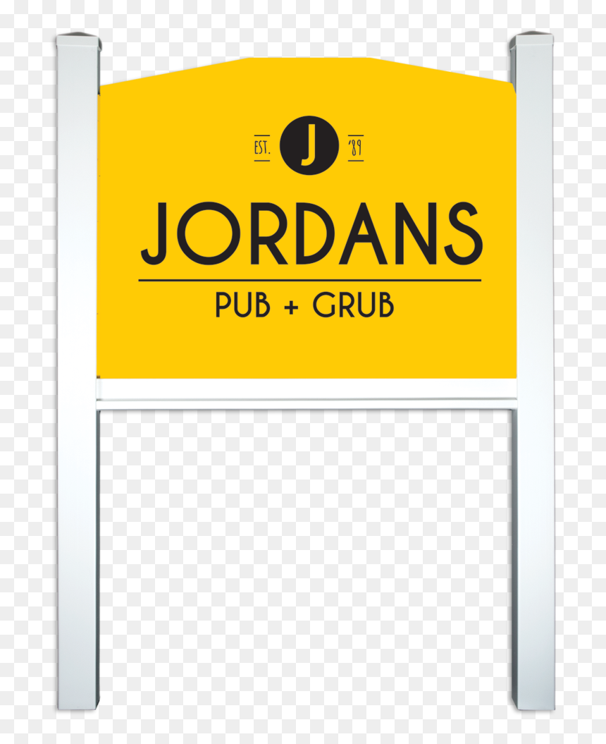 Pvc Sign Frame, HD Png Download - railroad sign png
