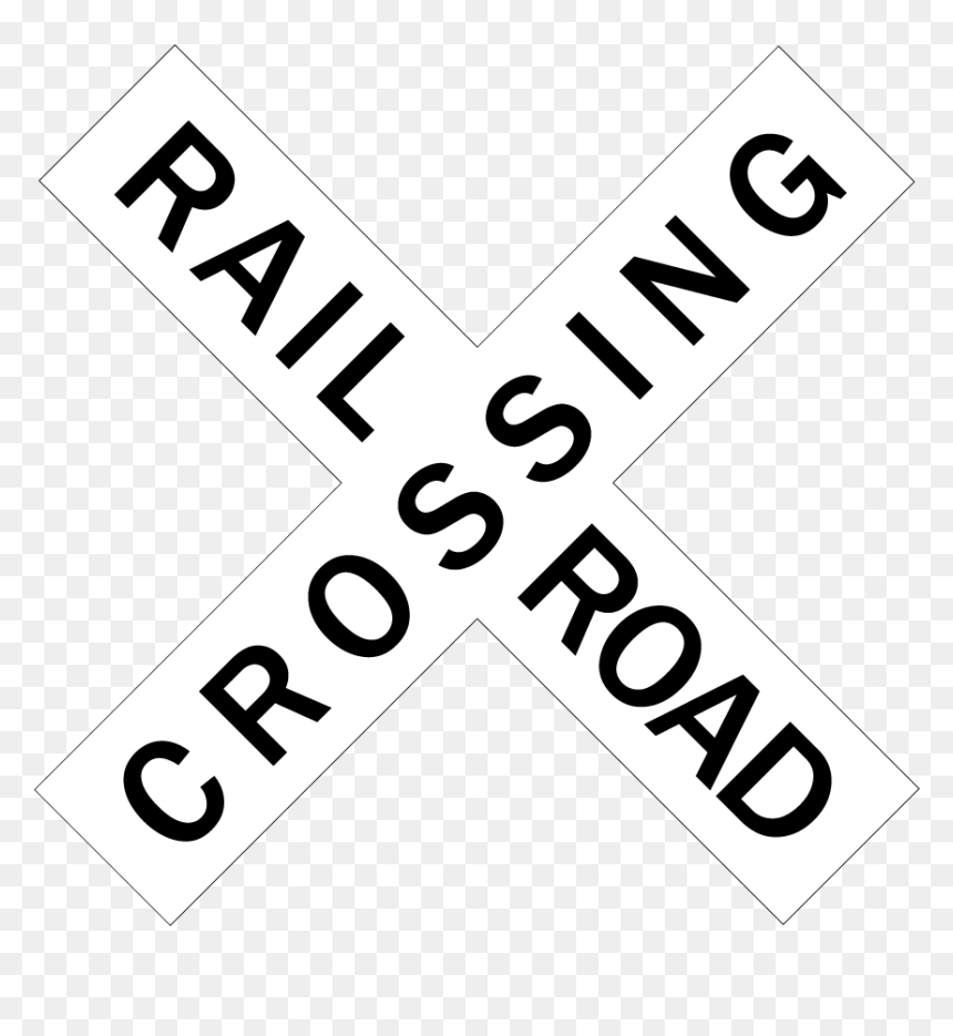 Graphic Design, HD Png Download - railroad sign png