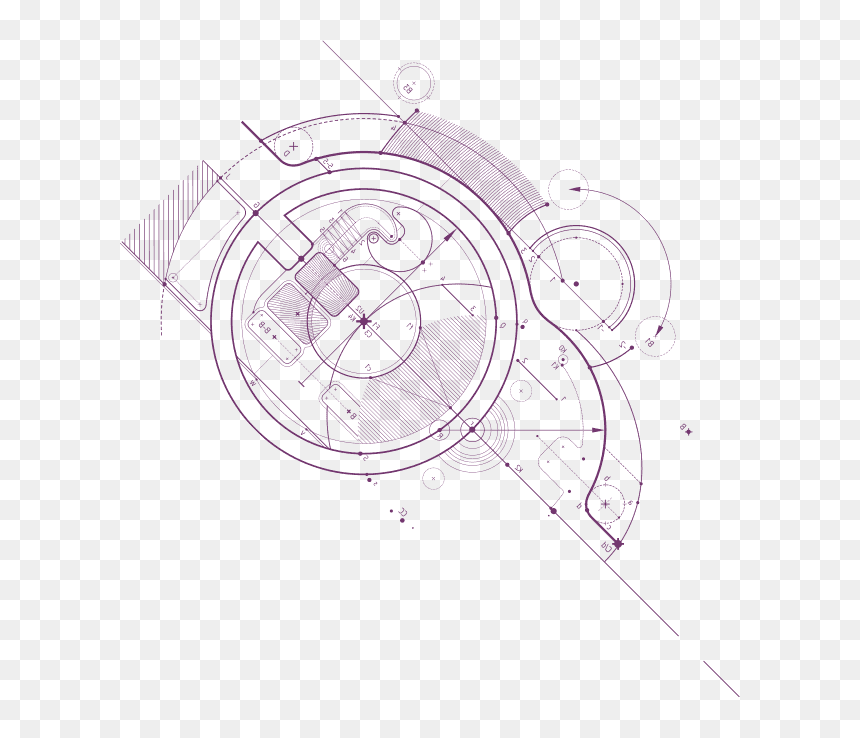 Engrane Studio Agencia De Publicidad Digital Estudio - Technical Drawing, HD Png Download - engrane png