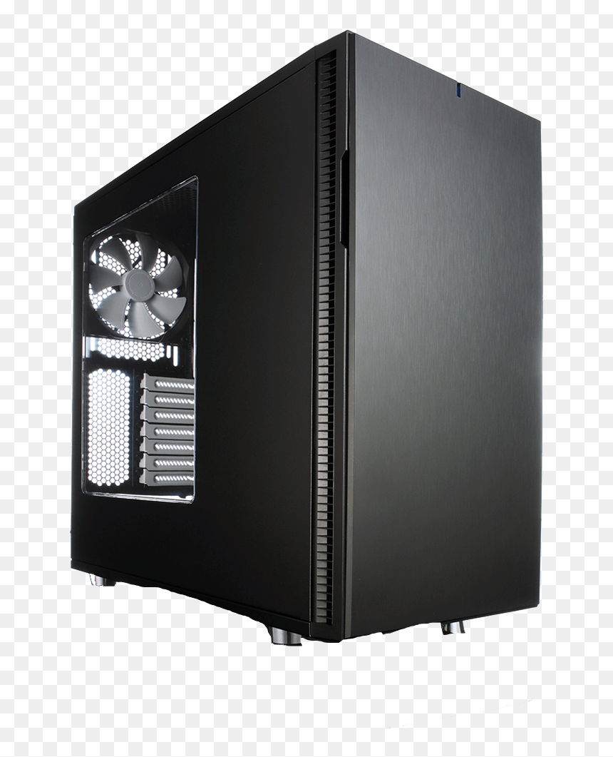 Transparent Fractal Png - Fractal Design Define R5 Black, Png Download - glass case png