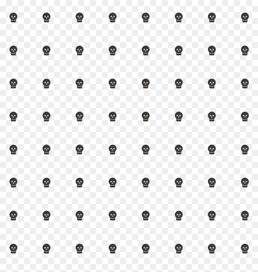 ⚪💀⚪
#ftestickers #halloween #happyhalloween #background - Pattern, HD Png Download - happy halloween background png