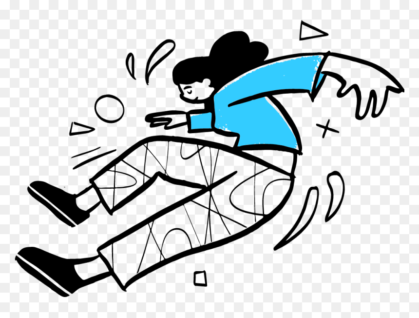 Email Builder, Chamaileon, Drag And Drop Email Builder - Illustration, HD Png Download - doodle lines png