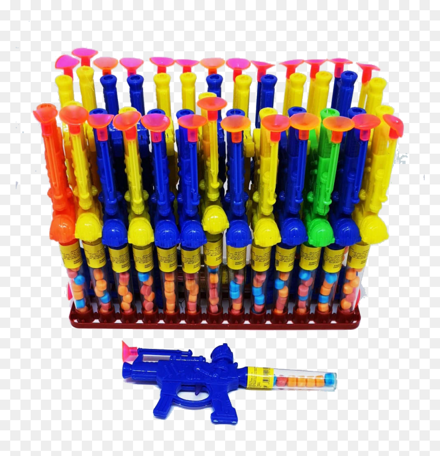 Machine Gun Toy Candy - Assault Rifle, HD Png Download - toy gun png