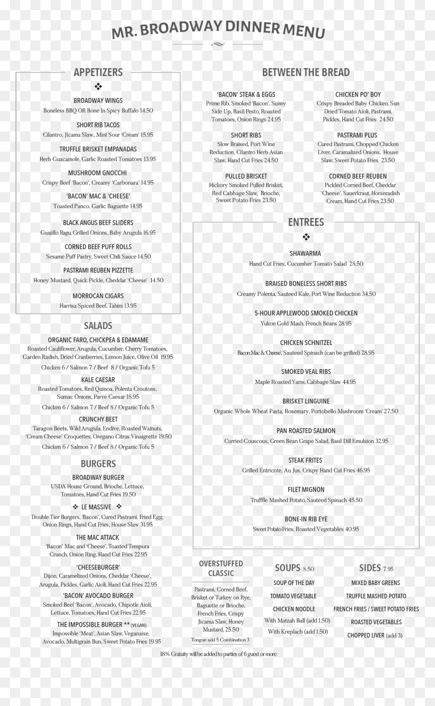 Koreatown Pizza Company Menu, HD Png Download - restaurant menu png