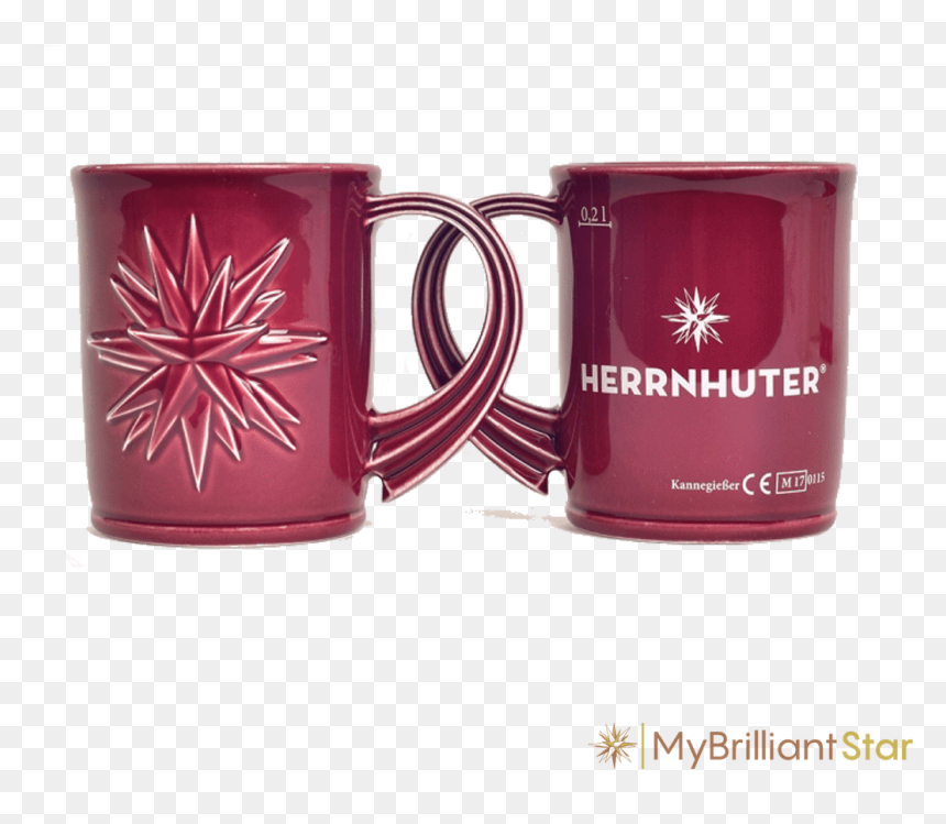 Herrnhut Star Mug "
 Class= - Weihnachtstasse, HD Png Download - stars silhouette png