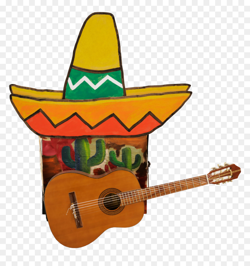 Cartoon, HD Png Download - mexican guitar png