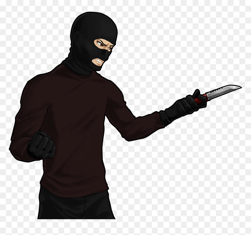 Gun Barrel, HD Png Download - robber mask png