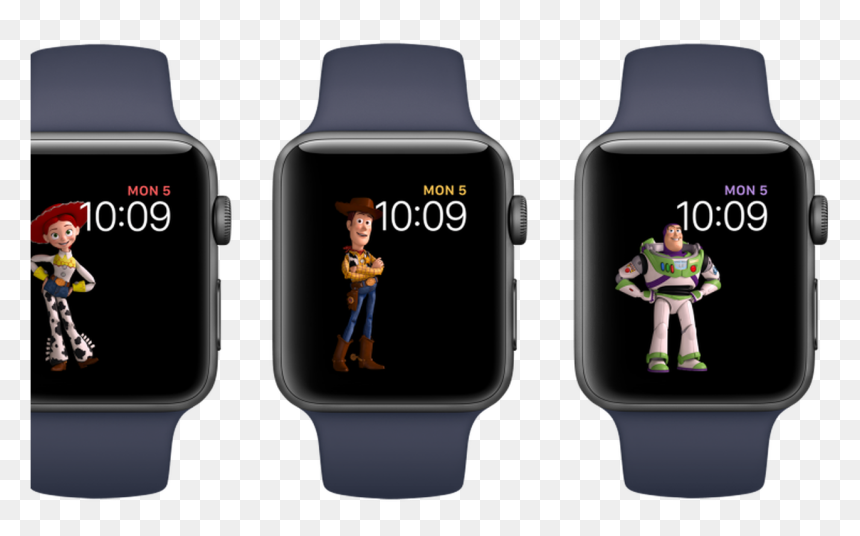 Apple Watch Toy Story Faces, HD Png Download - cartoon watch png