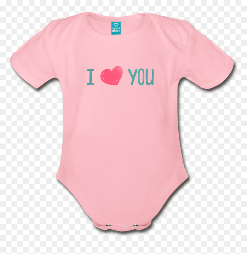Infant Bodysuit, HD Png Download - light pink heart png