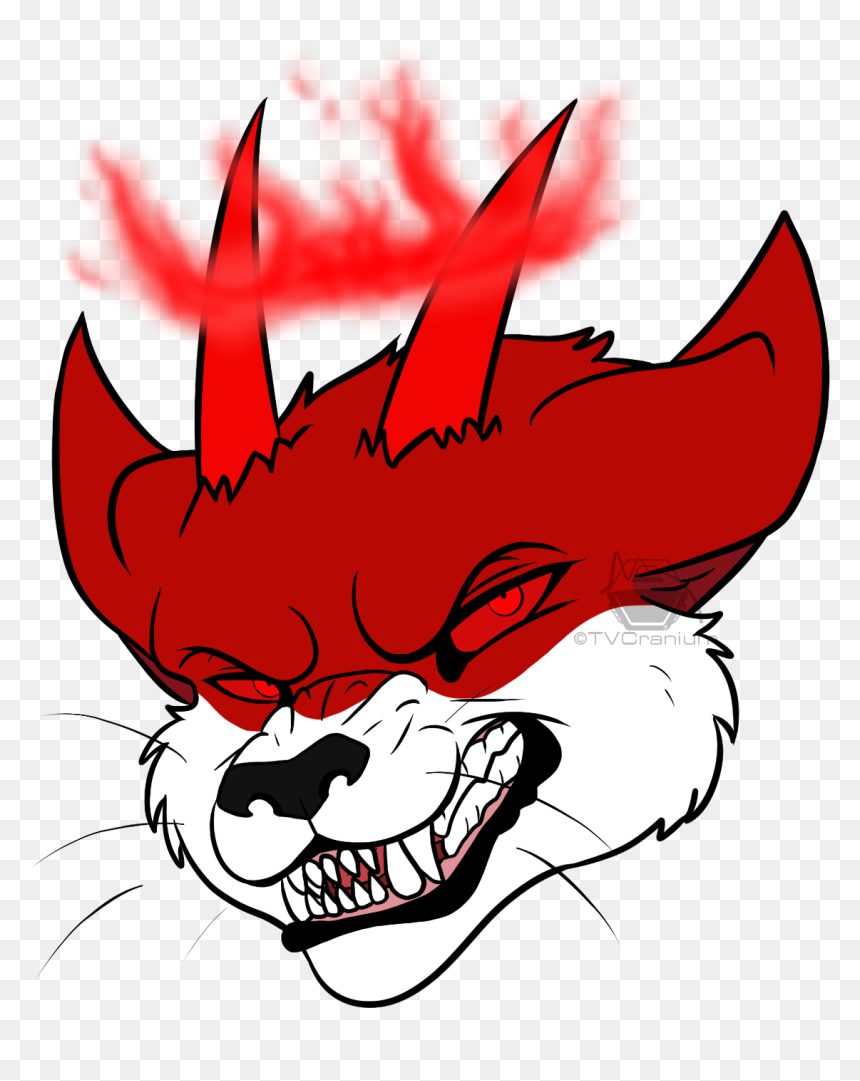 Angry Cat [comm] - Cartoon, HD Png Download - angry cartoon png