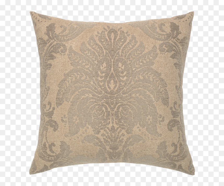 Silken Damask - Throw Pillow, HD Png Download - damask pattern png