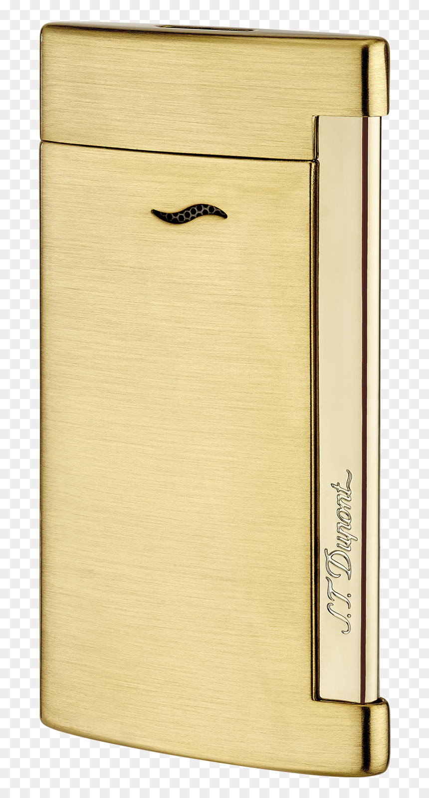 St Dupont Brushed Yellow Gold, HD Png Download - gold metal png