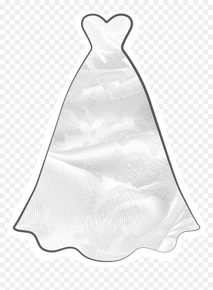 Damask,illusion,clipart - Wedding Dress, HD Png Download - damask pattern png