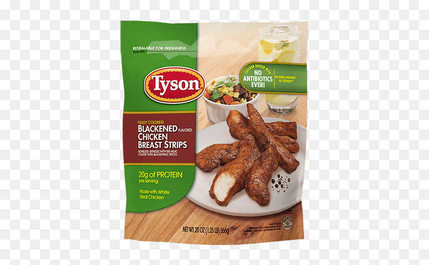 Tyson Blackened Chicken Strips, HD Png Download - grilled chicken breast png
