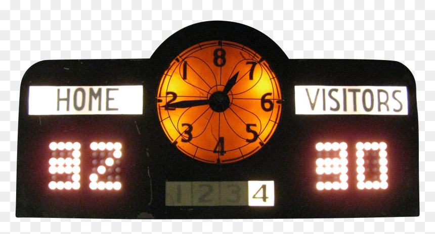 Led Display, HD Png Download - basketball scoreboard png