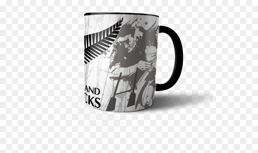 All Blacks Mugs, HD Png Download - black mug png