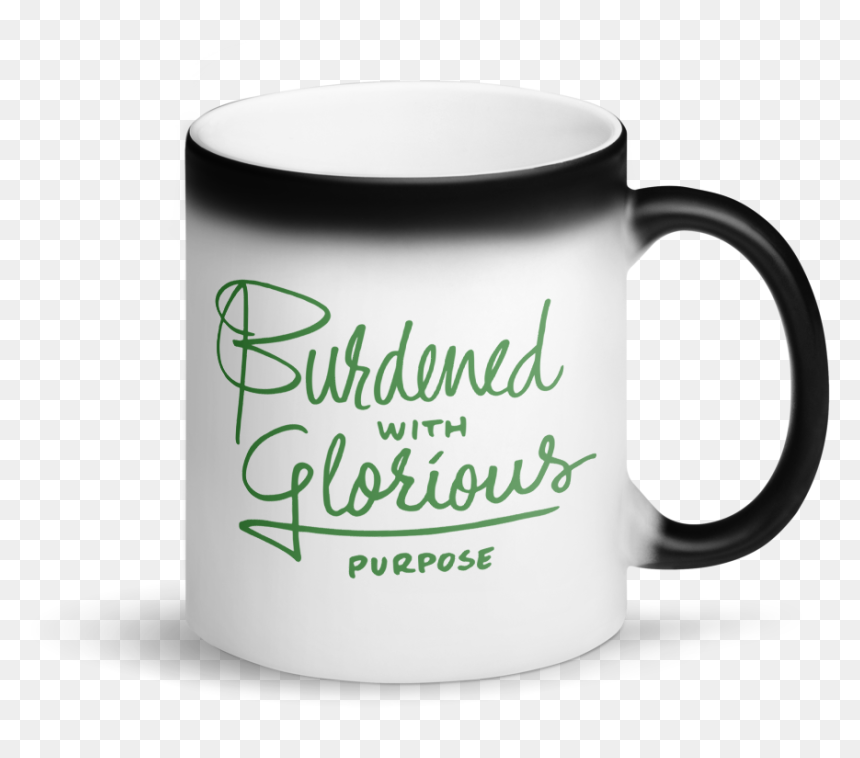 Glorious Purpose Matte Black Magic Mug - Mug, HD Png Download - black mug png