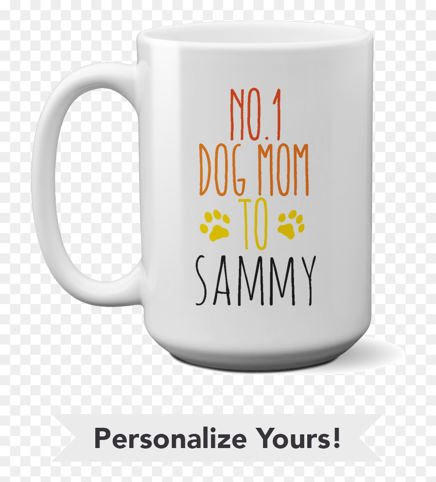 Personalized 15 Oz. Mug, HD Png Download - black mug png