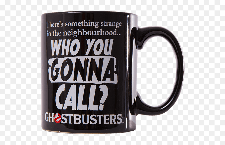Ghostbusters, HD Png Download - black mug png