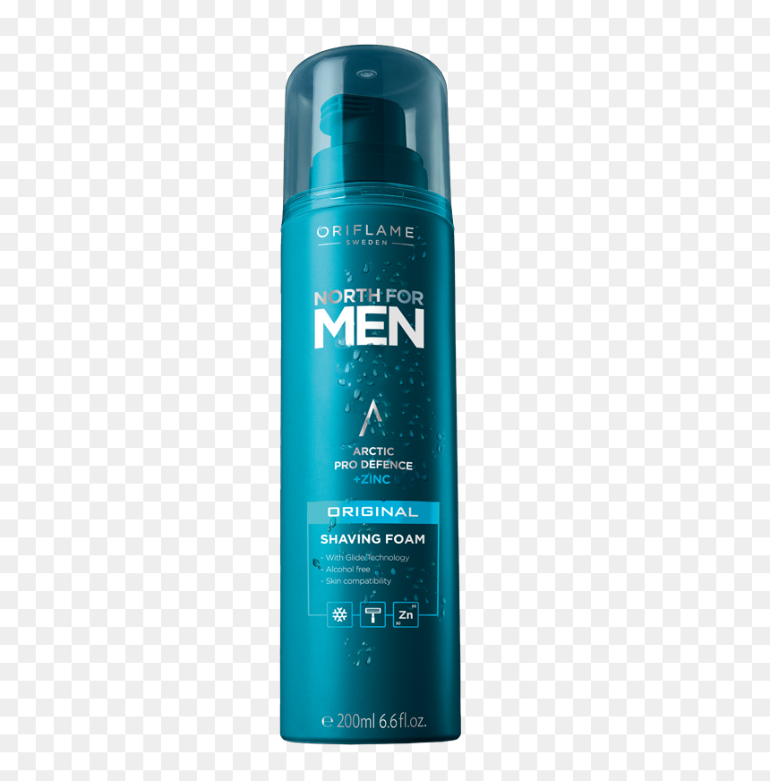 Espuma Para Afeitar North For Men Original - Hairstyling Product, HD Png Download - espuma de jabon png
