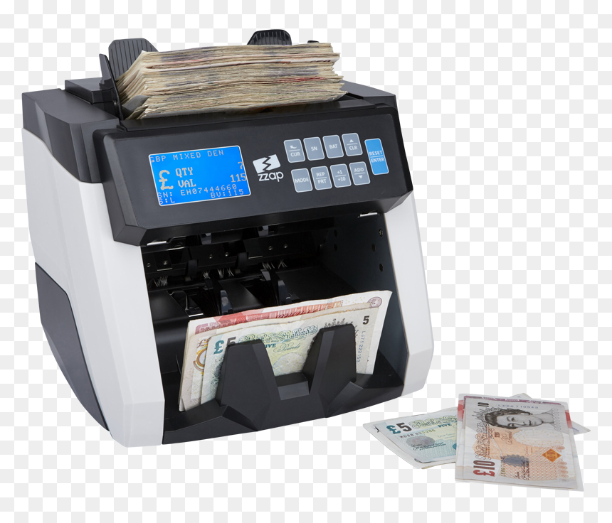 Transparent Money Counter Png - Electronics, Png Download - money counter png