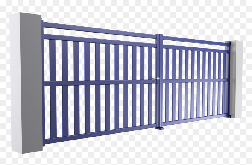 Carcassona Swinging Gate3d View"
 Class="mw 100 Mh - Gate, HD Png Download - iron gate png