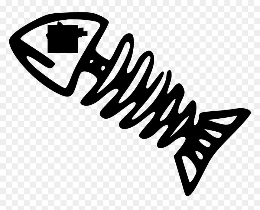 Fish Skeleton Clipart, HD Png Download - pescado png